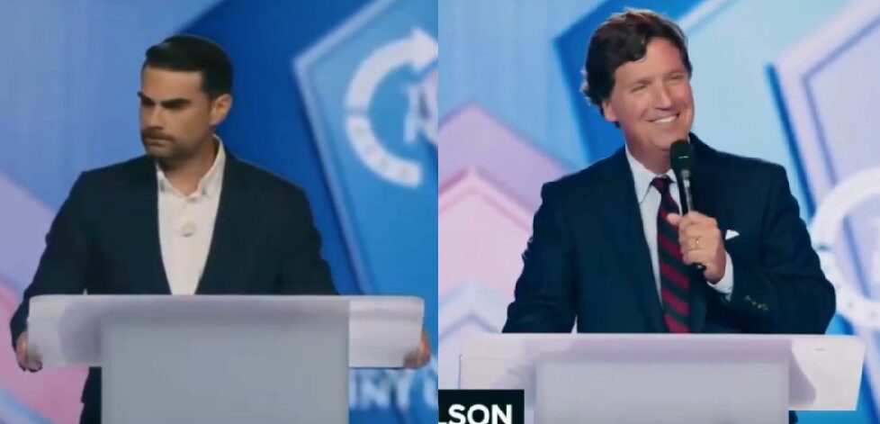Conservative Titans Clash: Shapiro vs. Carlson Showdown