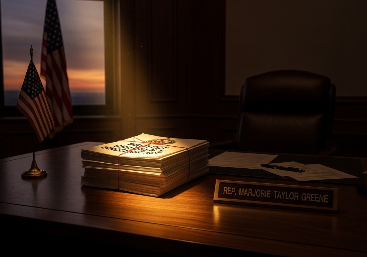 Greene’s Exit Sparks GOP Fight Over Children’s Future