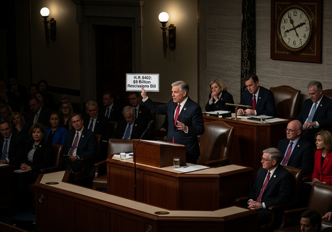 House Passes Major Spending Clawback, Trump to Sign