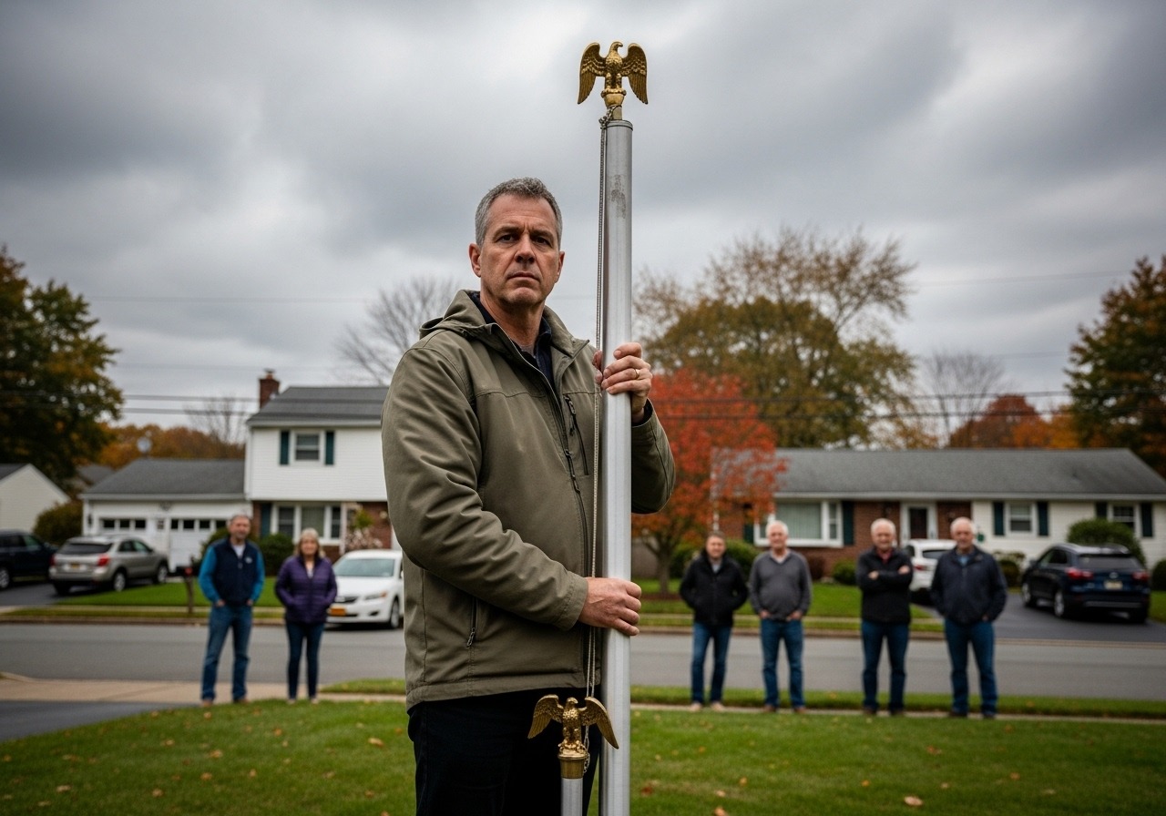 Trump Flag Battle: Village Censors Free Speech?