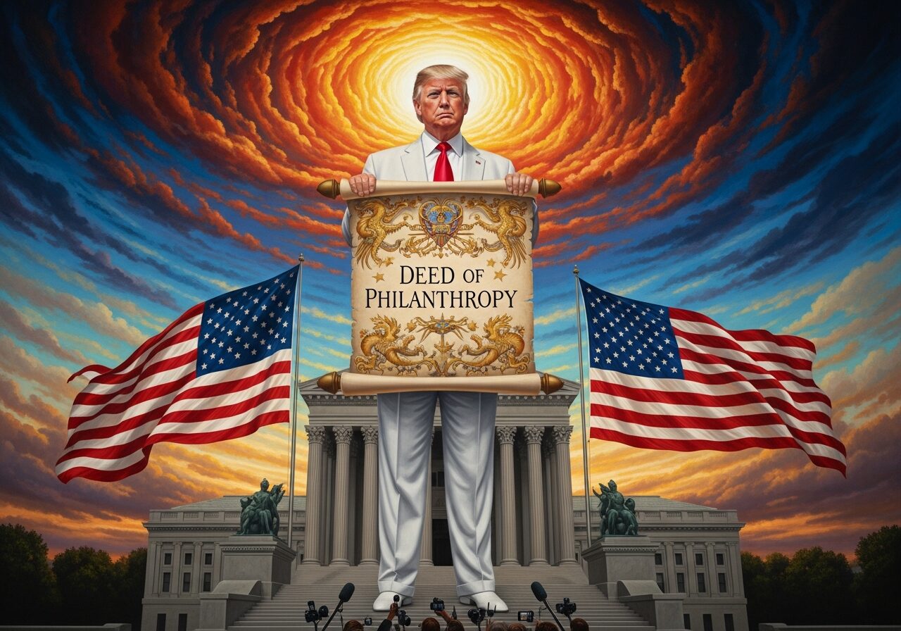 Trump’s Bold Move: $10 Billion to Charity