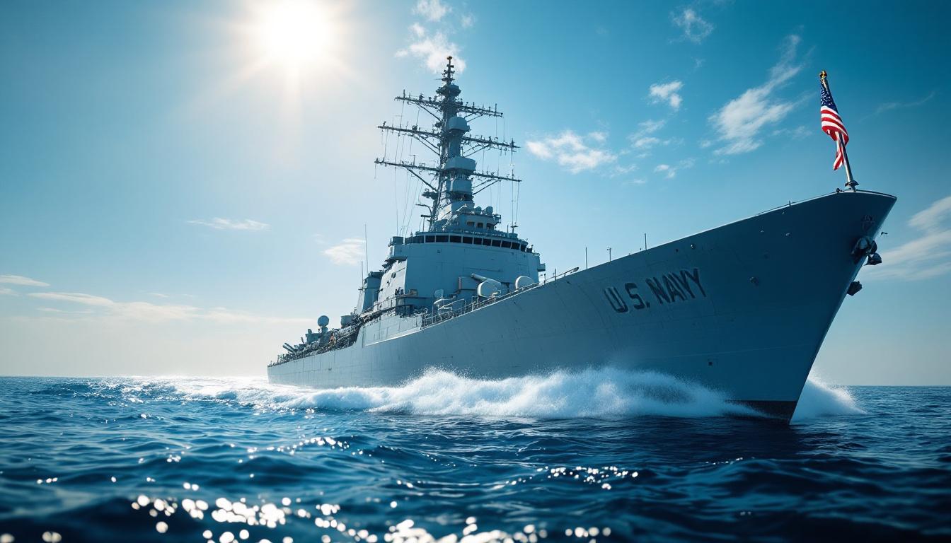 The USS Spruance Just Blew a Hole in an Iranian Cargo Ship That Refused to Stop — Then Marines Boarded It Like It Was 1805