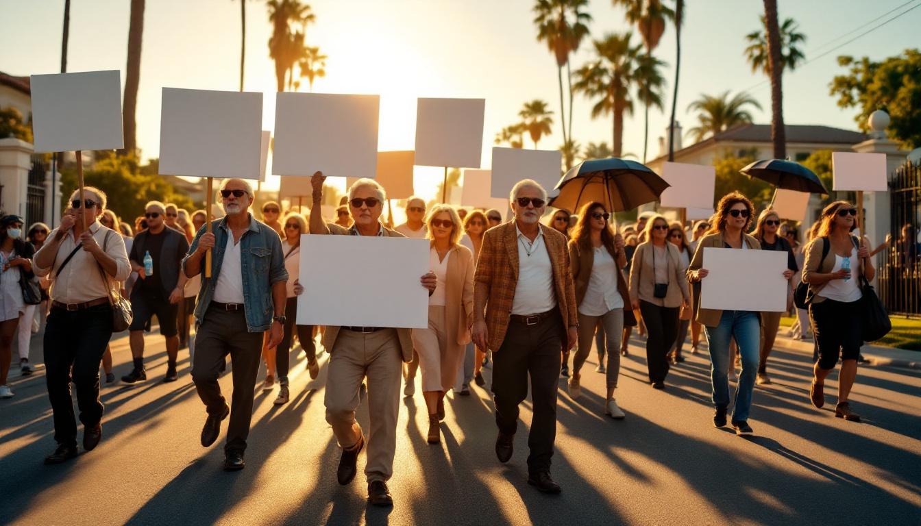Hollywood’s Finest Millionaires March Against “Tyranny” — Even Their Own Neighbors Think They’re Insufferable