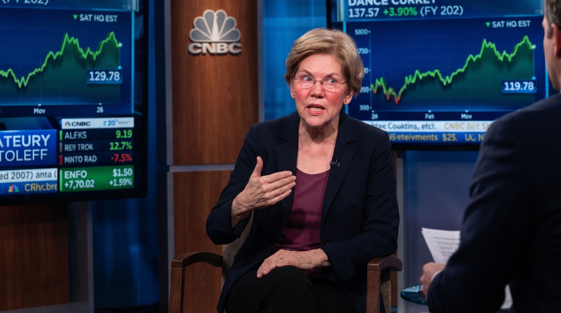 Elizabeth Warren Got Compared to Trump on Live TV — And Her Face Melted Like a Candle in July