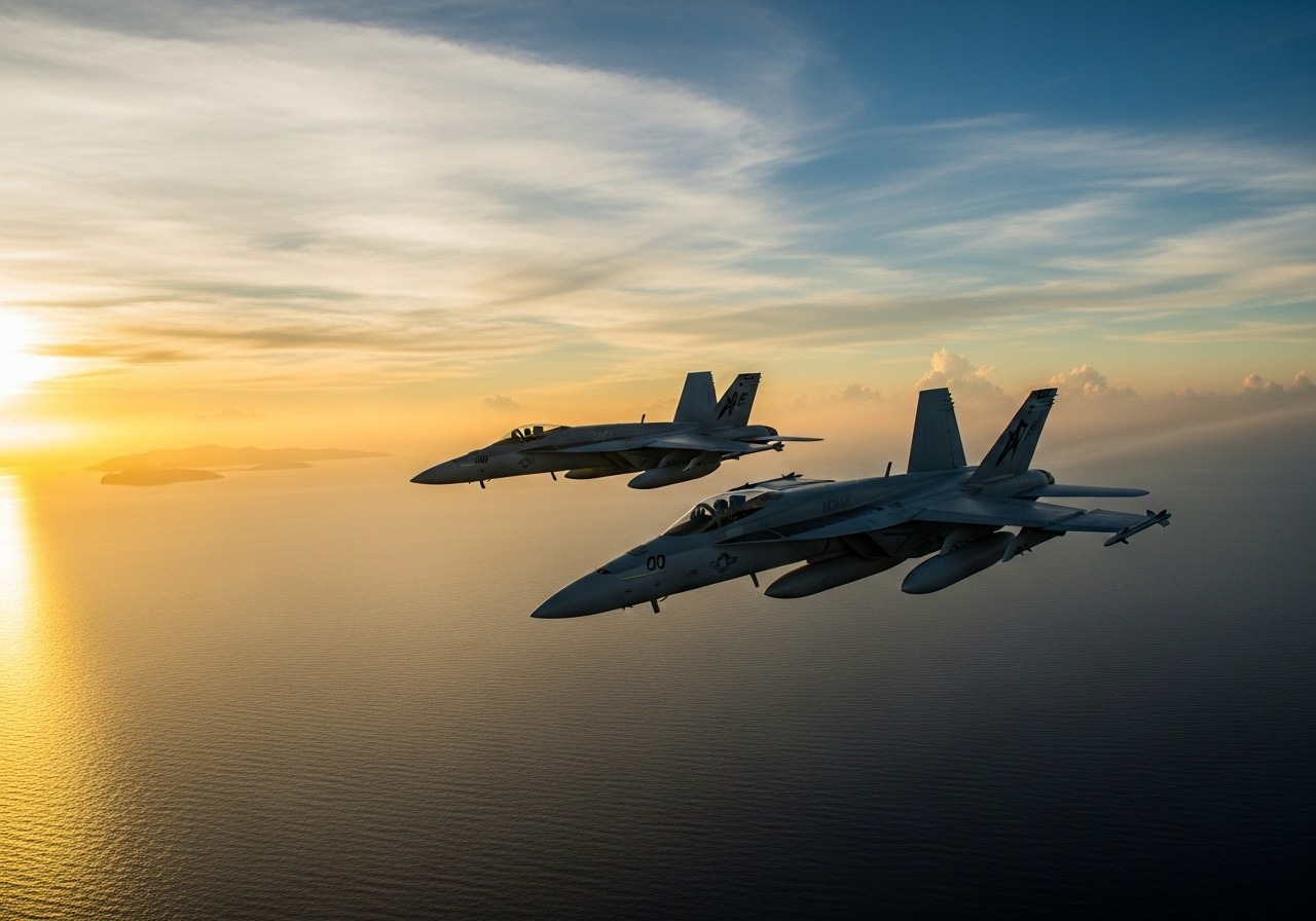 US Jets Send Strong Message Near Venezuela!