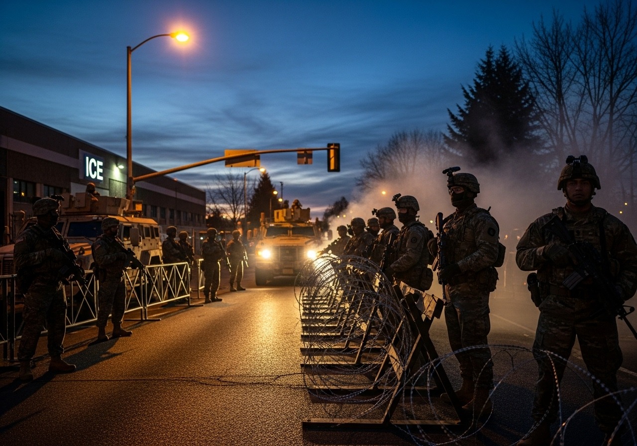 Trump Deploys Troops to Battle Antifa Violence